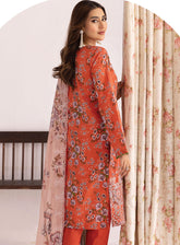 Zohra By Motifz Embroidered Lawn 3 Piece Unstitched Suit MT25FE D-5377 NURA